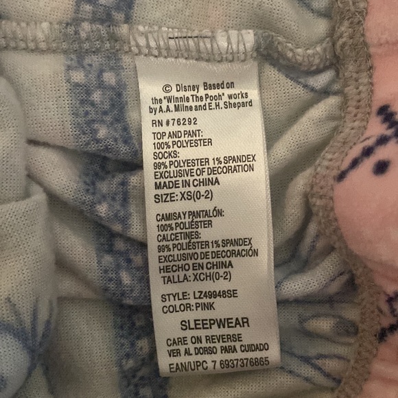 Eeyore Disney Pajama Pants! 💙💗 - Picture 3 of 4